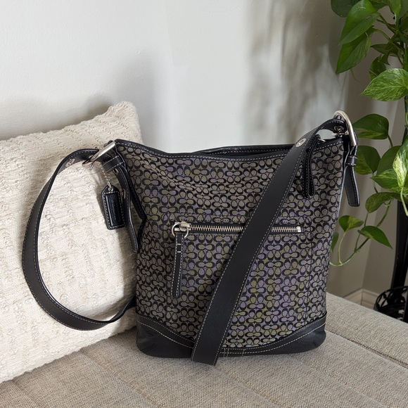 Coach YtK SoHo Signature C Jacquard Crossbody Bag - Picture 1 of 12